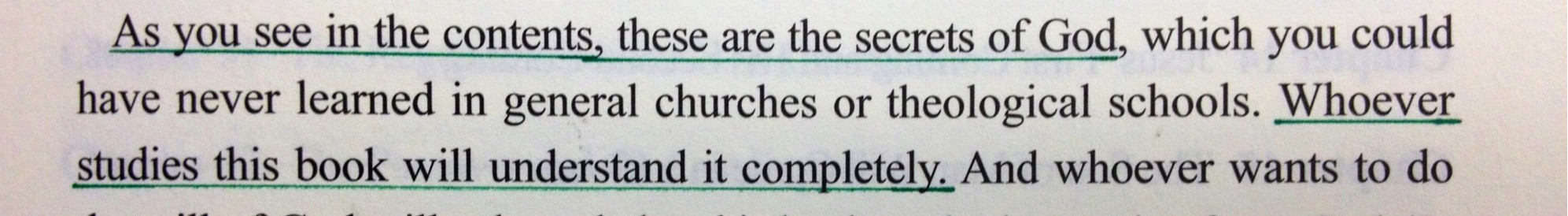 Quote from Christ Ahnsahnghongs book