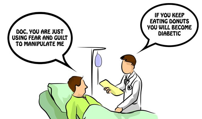 Doctors Use Fear and Guilt on Their Patients Doctors Use Fear and Guilt on Their Patients