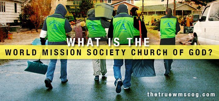 What is the World Mission Society Church of God - Sandy Clean Up