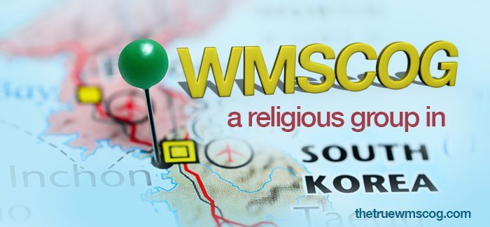 WMSCOG a Religious Group in South Korea