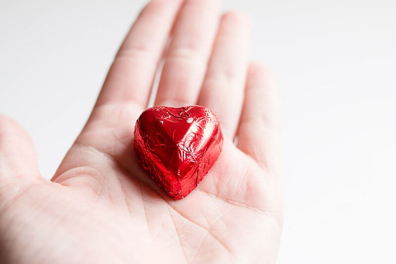 Heart Shaped Chocolate Heart Shaped Chocolate